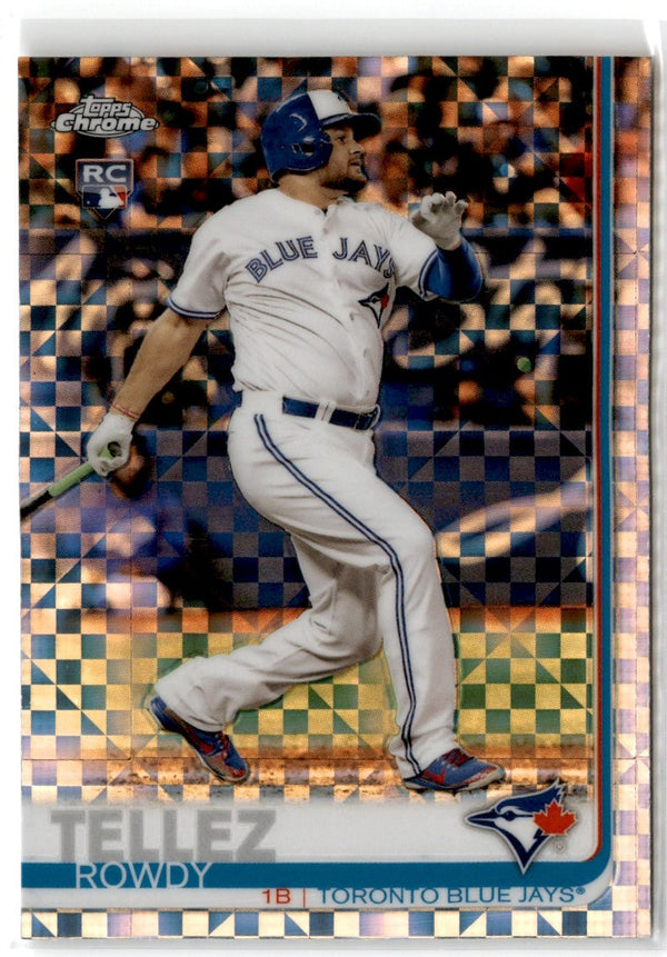 2019 Topps Chrome Rowdy Tellez #2 Rookie