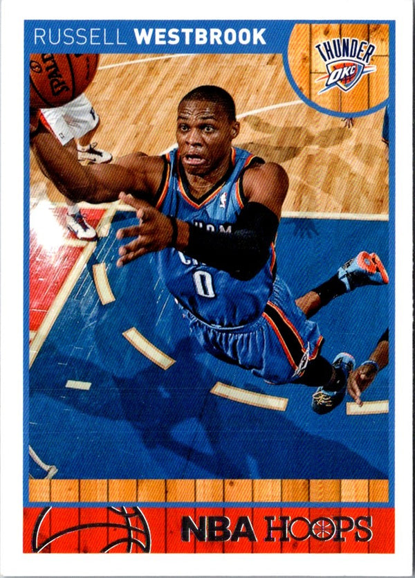 2013 Hoops Blue Russell Westbrook #68