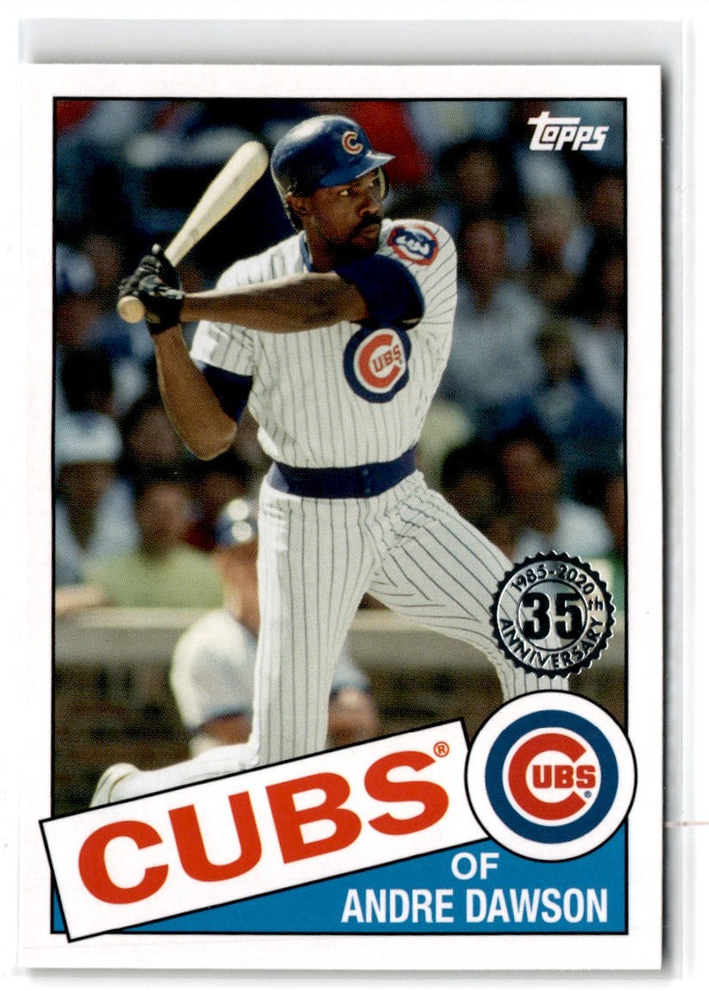 2020 Topps Update 1985 Baseball 35th Anniversary Andre Dawson