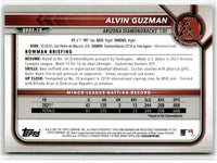 2022 Bowman 1st Edition Alvin Guzman #BPPF-18