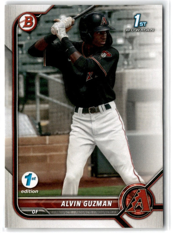 2022 Bowman 1st Edition Alvin Guzman #BPPF-18