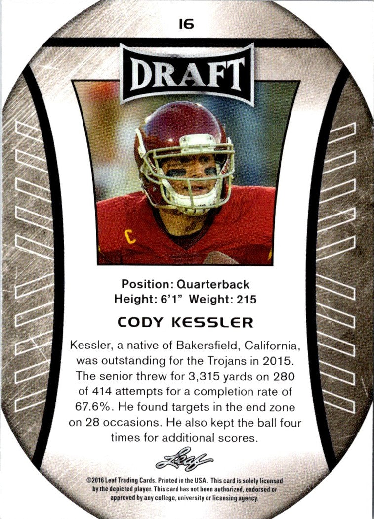 2016 Leaf Draft Cody Kessler