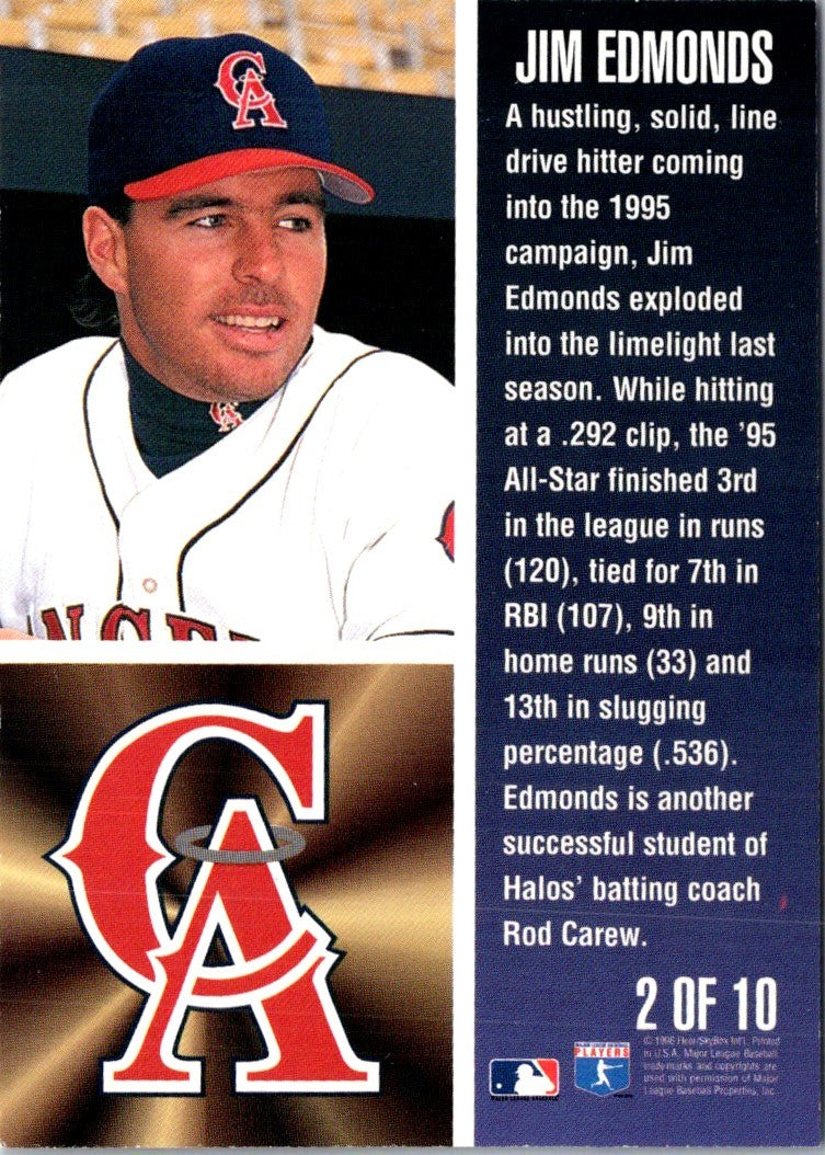 1996 Fleer Tomorrow's Legends Jim Edmonds