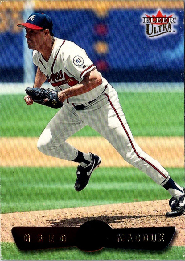 2001 Fleer E-X Greg Maddux #33