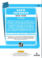2021 Donruss Blue David Peterson #61