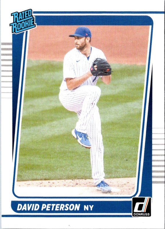 2021 Donruss Blue David Peterson #61