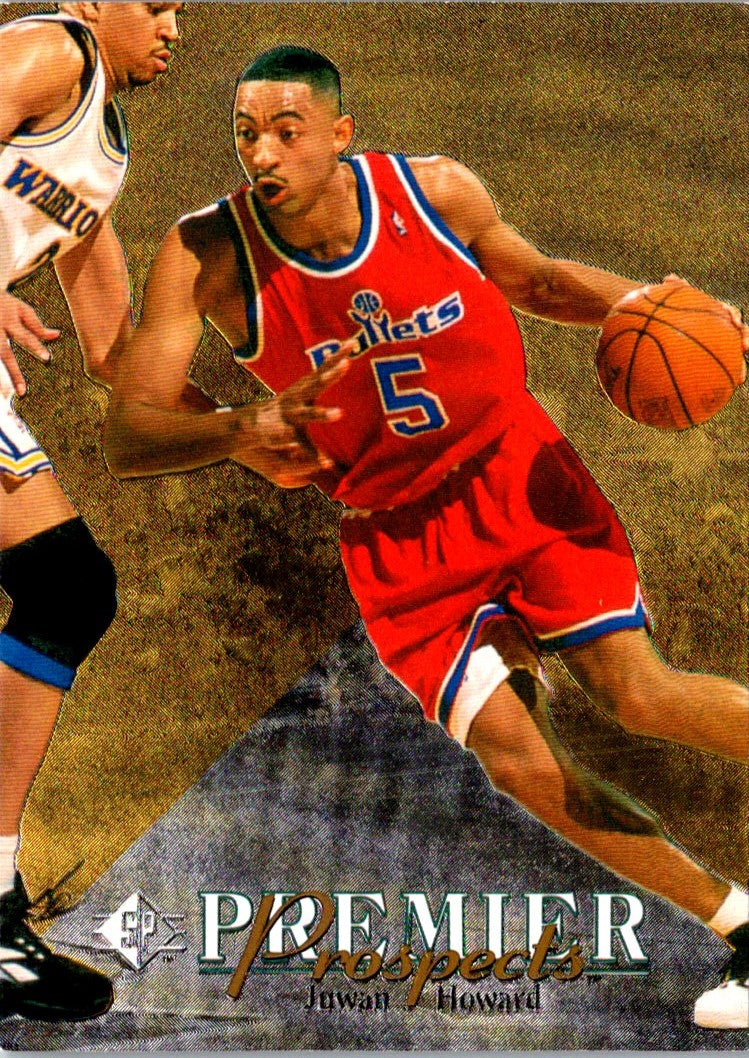 1995 Classic Superior Pix Chrome Gold Juwan Howard