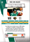 2010 Panini Prestige Mike Sims-Walker