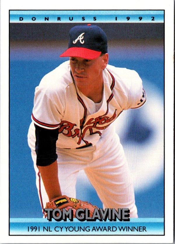 1990 Topps Stickers Tom Glavine #26