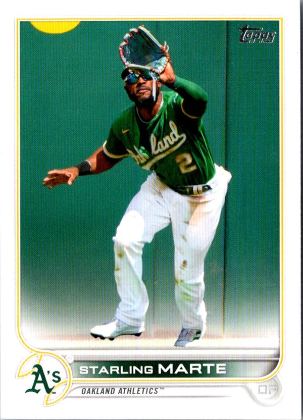 2022 Topps Blue Star Starling Marte #305