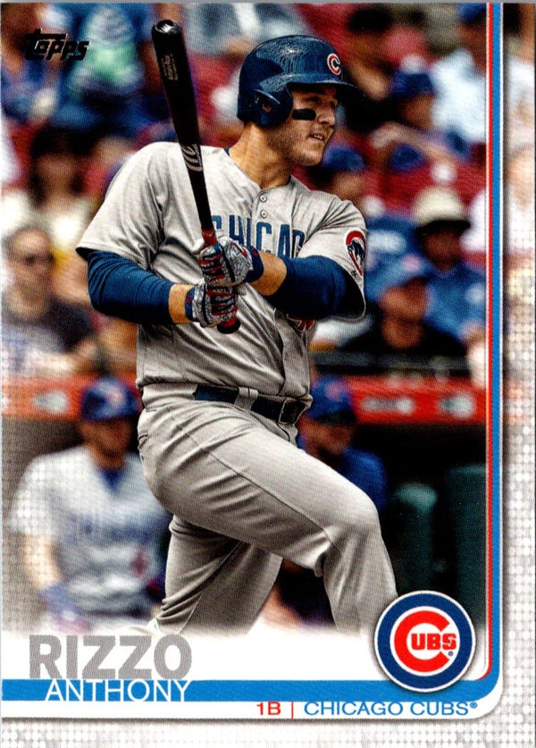 2019 Topps Anthony Rizzo #596