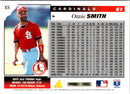 1996 Score Ozzie Smith