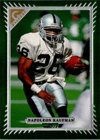 1997 Topps Gallery Napoleon Kaufman #29