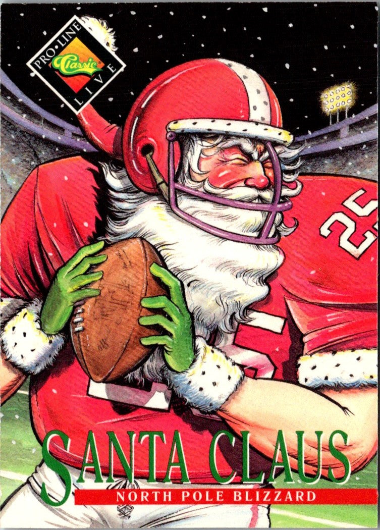 1994 NFL Properties Christmas Santa Claus