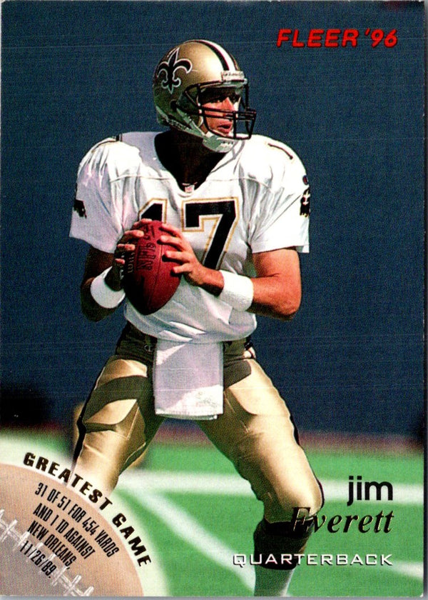 1996 Fleer Jim Everett #87