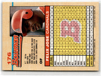 1992 Bowman Felix Jose #176