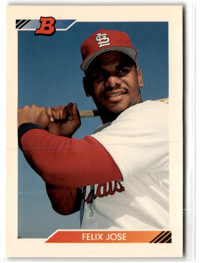 1992 Bowman Felix Jose