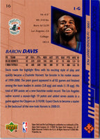 2000 Upper Deck Baron Davis #16