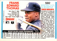 1992 Donruss Frank Thomas #592