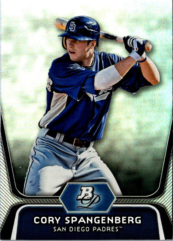 2012 Bowman Platinum Prospects Cory Spangenberg #BPP86