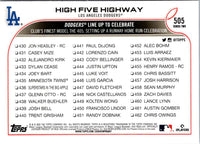 2022 Topps High Five Highway #505