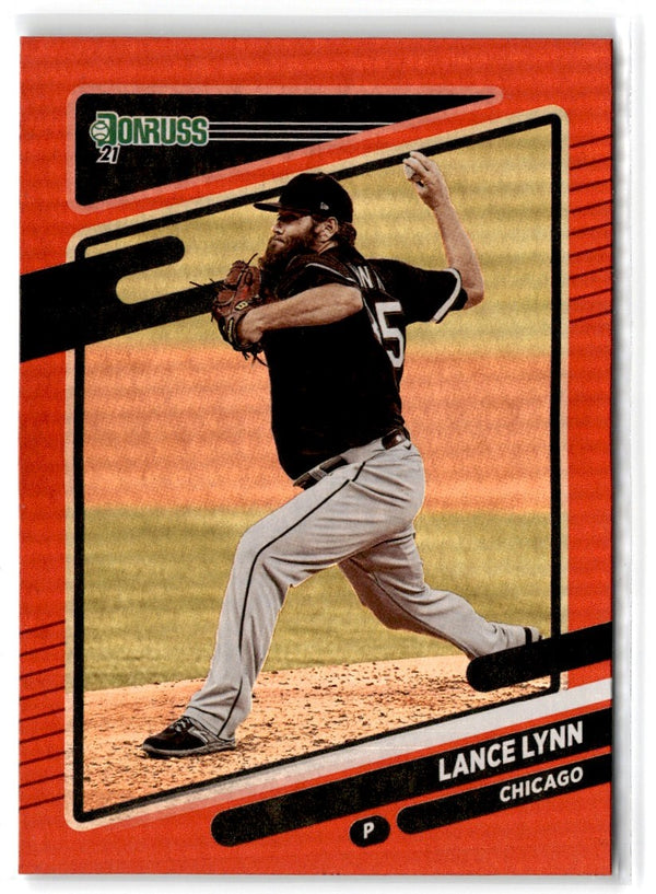2021 Donruss Holo Red Lance Lynn #198