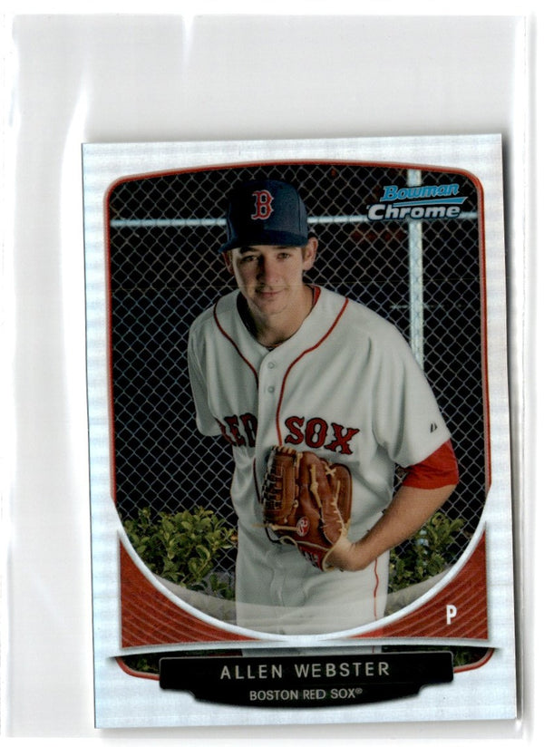 2012 Bowman Chrome Mini Allen Webster #BPA-AW