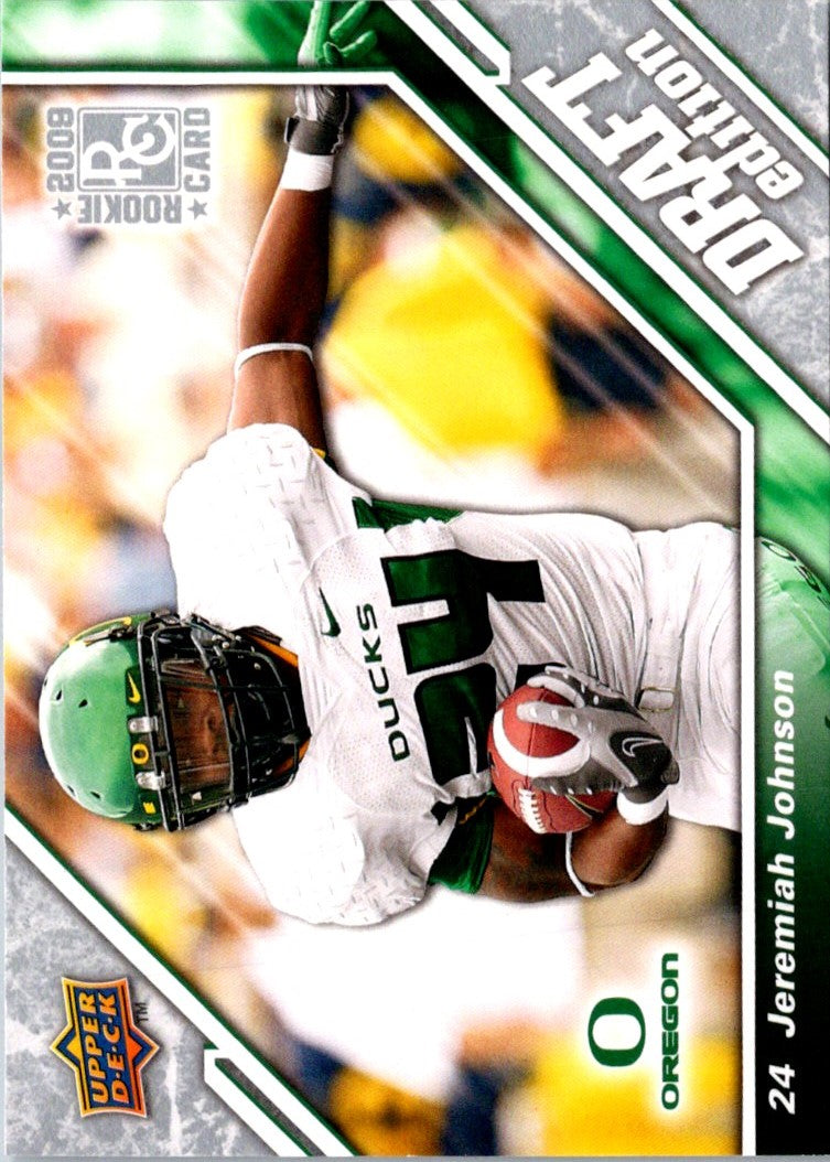 2009 Upper Deck Draft Edition Jeremiah Johnson