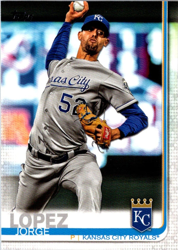 2019 Topps Kansas City Royals Jorge Lopez #KR-13