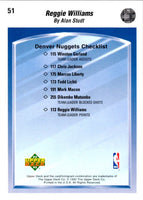 1992 Upper Deck Reggie Williams #51