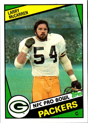 1984 Topps Larry McCarren #274