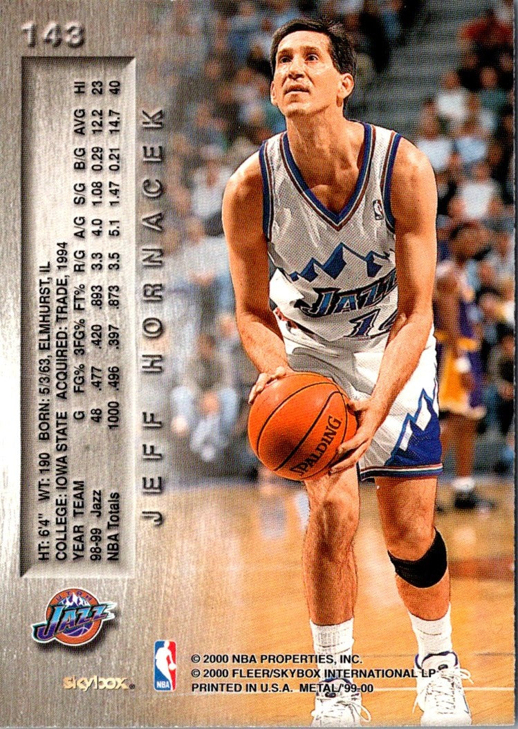 1999 Metal Jeff Hornacek