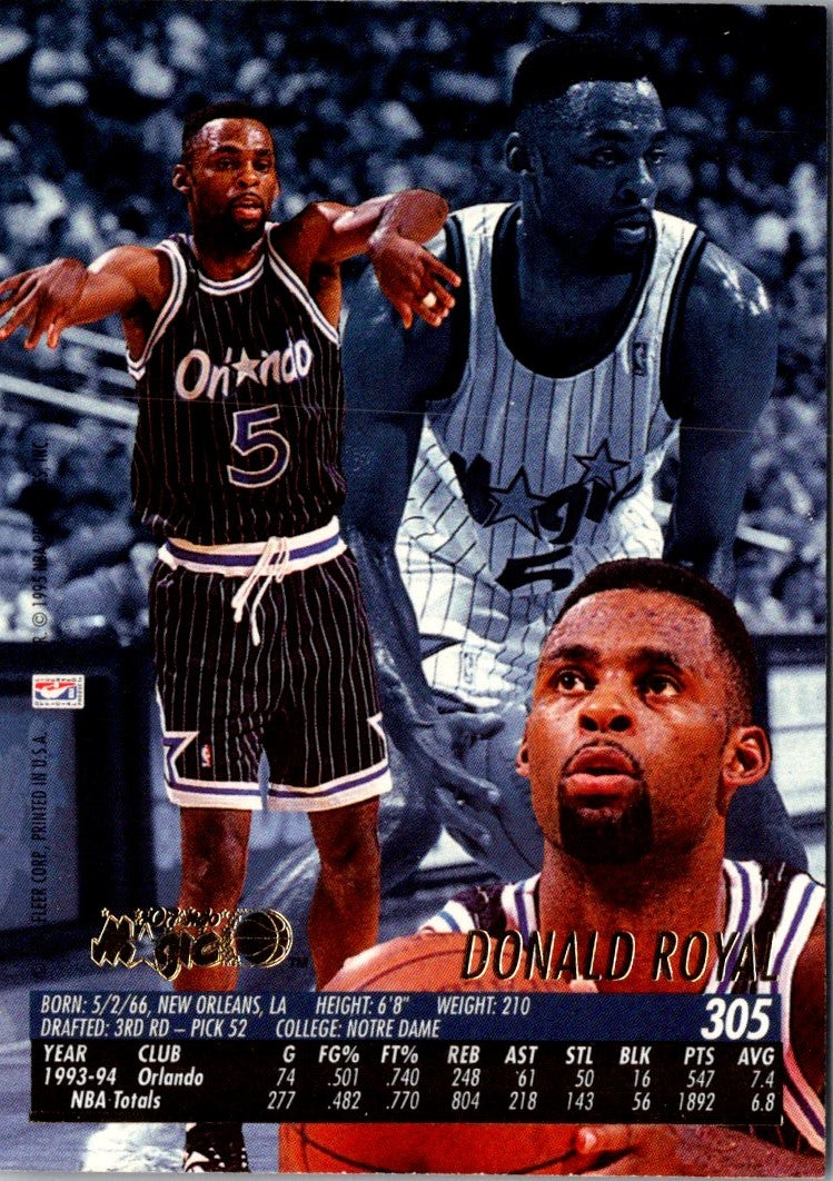 1994 Ultra Donald Royal