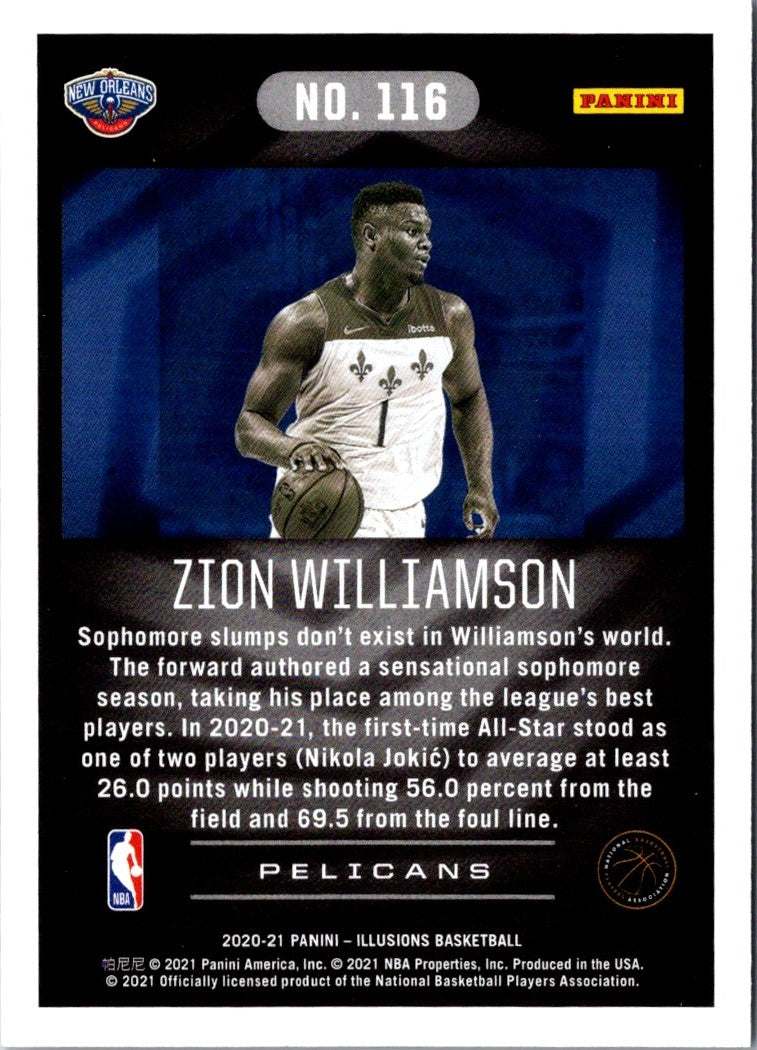 2020 Panini Illusions Zion Williamson