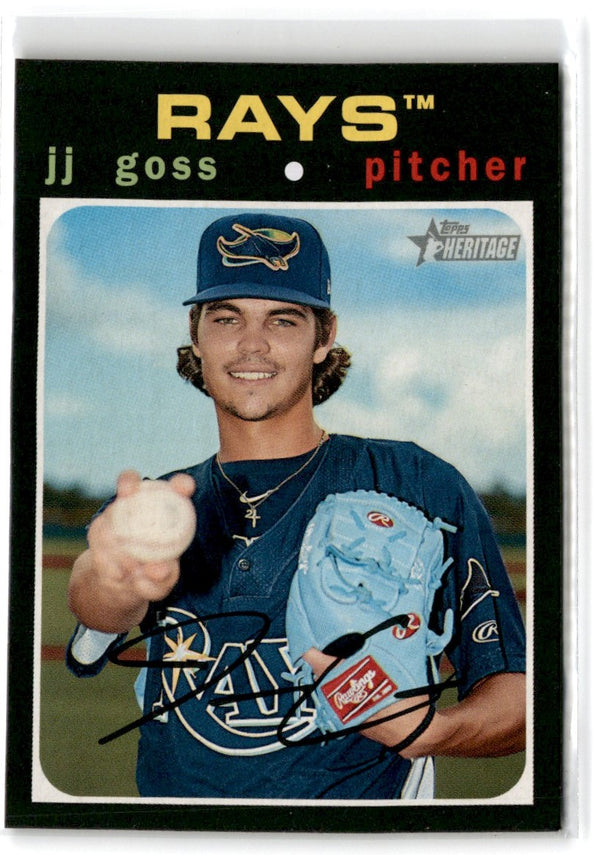 2020 Topps Heritage Minor League JJ Goss #123