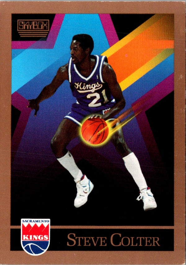 1990 SkyBox Steve Colter #408