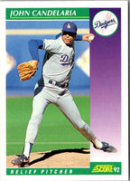 1992 Score John Candelaria #350