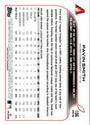 2022 Topps Pavin Smith