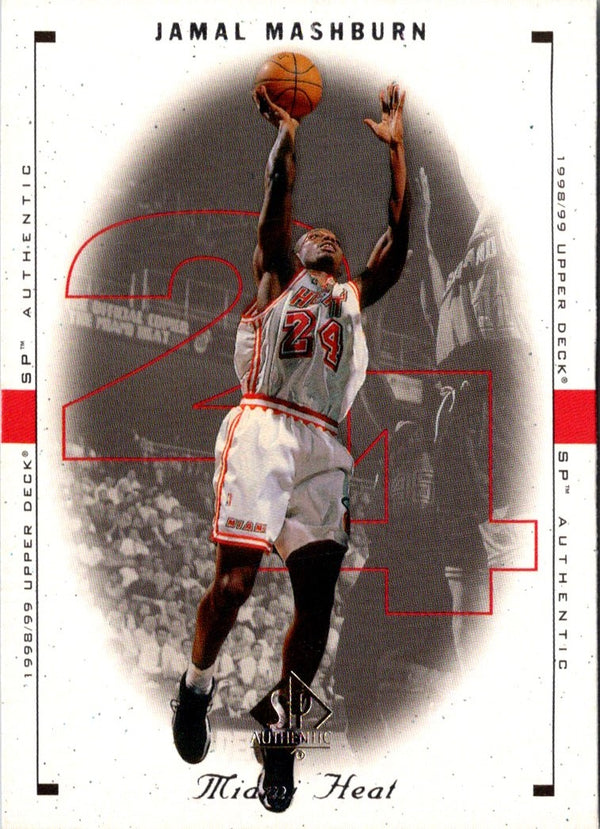 1998 SP Authentic Jamal Mashburn #49
