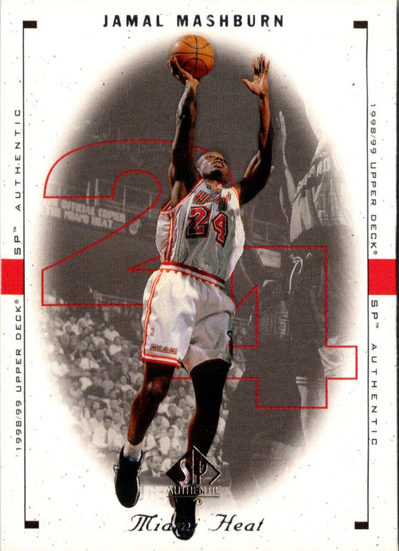 1998 SP Authentic Jamal Mashburn #49