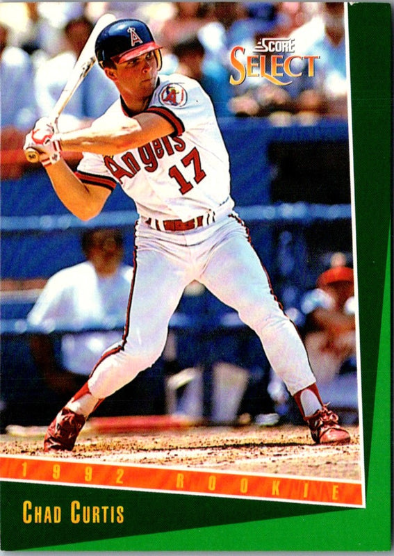 1993 Select Chad Curtis #290