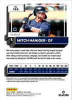 2022 Donruss Holo Blue Mitch Haniger #166