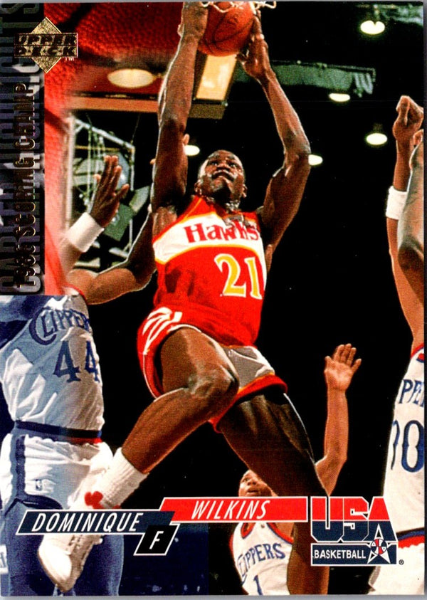 1994 Upper Deck USA Dominique Wilkins #74