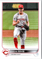 2022 Topps Now Road to Opening Day Cincinnati Reds Lucas Sims #OD-320