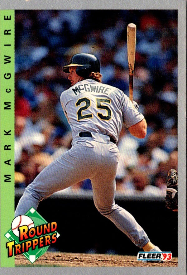 1993 Fleer Mark McGwire #710