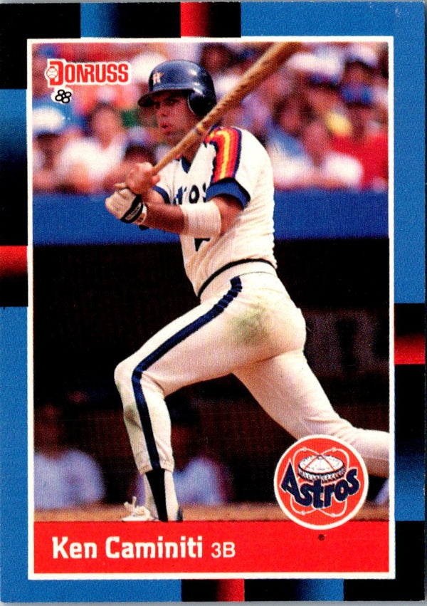 1988 Donruss Ken Caminiti #308 Rookie