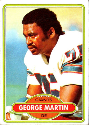 1980 Topps George Martin #55 Rookie