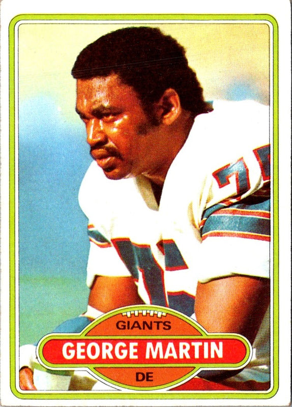 1980 Topps George Martin #55 Rookie
