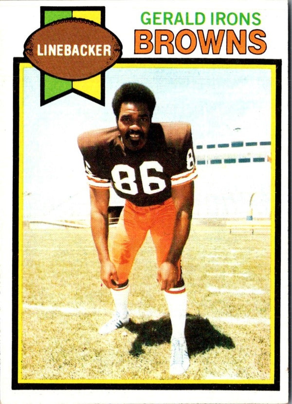 1979 Topps Gerald Irons #288