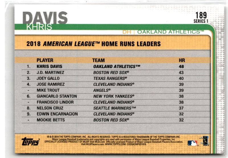 2019 Topps Heritage 50th Anniversary Buybacks 1969 American League Batting Leaders - Carew/R. Smith/Oliva